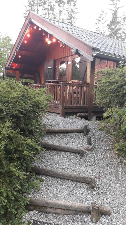 Chalet Barvaux Met Grote Tuin デュルビュイ エクステリア 写真